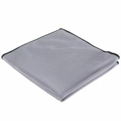 Unger® Unger MN40U Ninja MicroWipe 16" X 16" Gray And Black Premium Microfiber Cleaning Cloth - 5/Pack -Microban Shop 394528