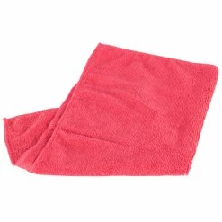 Unger® Unger ME40R SmartColor MicroWipe 16" X 16" Red UltraLite Microfiber Cleaning Cloth - 10/Pack -Microban Shop 394607