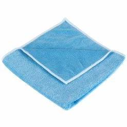 Unger® Unger MF40B SmartColor MicroWipe 16" X 15" Blue Heavy-Duty Microfiber Cleaning Cloth - 10/Pack