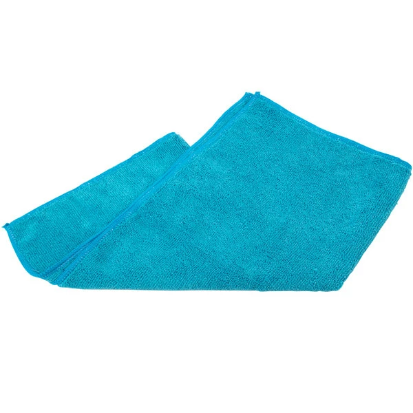 Unger® Unger MC40B SmartColor MicroWipe 16" X 16" Blue Light-Duty Microfiber Cleaning Cloth - 10/Pack 3 Unger® Unger MC40B SmartColor MicroWipe 16" X 16" Blue Light-Duty Microfiber Cleaning Cloth - 10/Pack - Image 3