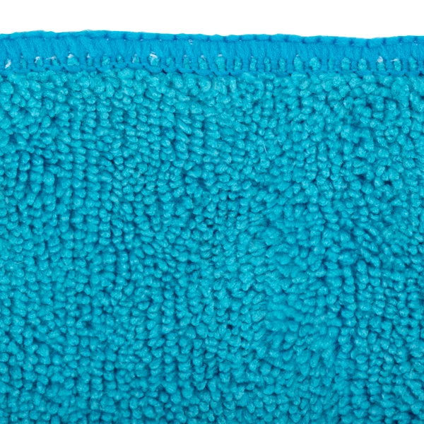 Unger® Unger MC40B SmartColor MicroWipe 16" X 16" Blue Light-Duty Microfiber Cleaning Cloth - 10/Pack 6 Unger® Unger MC40B SmartColor MicroWipe 16" X 16" Blue Light-Duty Microfiber Cleaning Cloth - 10/Pack - Image 6