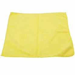 Unger® Unger MC40J SmartColor MicroWipe 16" X 16" Yellow Light-Duty Microfiber Cleaning Cloth - 10/Pack 9 Unger® Unger MC40J SmartColor MicroWipe 16" X 16" Yellow Light-Duty Microfiber Cleaning Cloth - 10/Pack -Microban Shop 412987