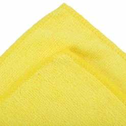 Unger® Unger MC40J SmartColor MicroWipe 16" X 16" Yellow Light-Duty Microfiber Cleaning Cloth - 10/Pack 10 Unger® Unger MC40J SmartColor MicroWipe 16" X 16" Yellow Light-Duty Microfiber Cleaning Cloth - 10/Pack -Microban Shop 412988