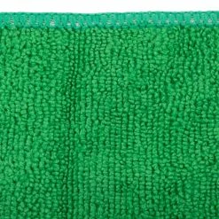 Unger® Unger MC400 SmartColor MicroWipe 16" X 16" Green Light-Duty Microfiber Cleaning Cloth - 10/Pack -Microban Shop 413057