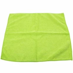 Unger® Unger ME400 SmartColor MicroWipe 16" X 16" Green UltraLite Microfiber Cleaning Cloth - 10/Pack -Microban Shop 413113