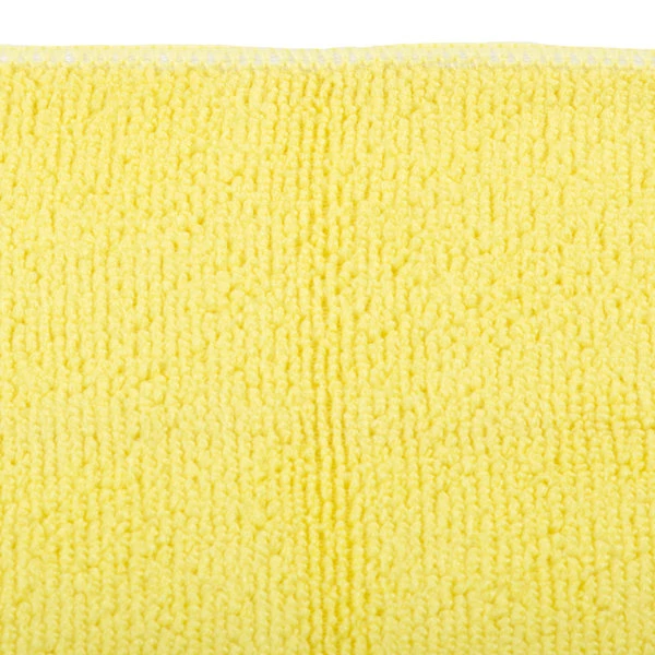 Unger® Unger MF40J SmartColor MicroWipe 16" X 15" Yellow Heavy-Duty Microfiber Cleaning Cloth - 10/Pack 6 Unger® Unger MF40J SmartColor MicroWipe 16" X 15" Yellow Heavy-Duty Microfiber Cleaning Cloth - 10/Pack - Image 6