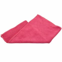 Unger® Unger MF40R SmartColor MicroWipe 16" X 15" Red Heavy-Duty Microfiber Cleaning Cloth - 10/Pack -Microban Shop 413235