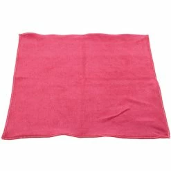 Unger® Unger MF40R SmartColor MicroWipe 16" X 15" Red Heavy-Duty Microfiber Cleaning Cloth - 10/Pack -Microban Shop 413236