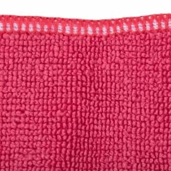 Unger® Unger MF40R SmartColor MicroWipe 16" X 15" Red Heavy-Duty Microfiber Cleaning Cloth - 10/Pack -Microban Shop 413238