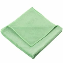 Unger® Unger MF400 SmartColor MicroWipe 16" X 15" Green Heavy-Duty Microfiber Cleaning Cloth - 10/Pack 8 Unger® Unger MF400 SmartColor MicroWipe 16" X 15" Green Heavy-Duty Microfiber Cleaning Cloth - 10/Pack -Microban Shop 413291