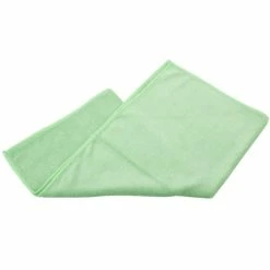 Unger® Unger MF400 SmartColor MicroWipe 16" X 15" Green Heavy-Duty Microfiber Cleaning Cloth - 10/Pack 9 Unger® Unger MF400 SmartColor MicroWipe 16" X 15" Green Heavy-Duty Microfiber Cleaning Cloth - 10/Pack -Microban Shop 413292