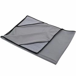 Unger® Unger MN60U Ninja MicroWipe 32" X 24" Gray And Black Premium Microfiber Cleaning Cloth