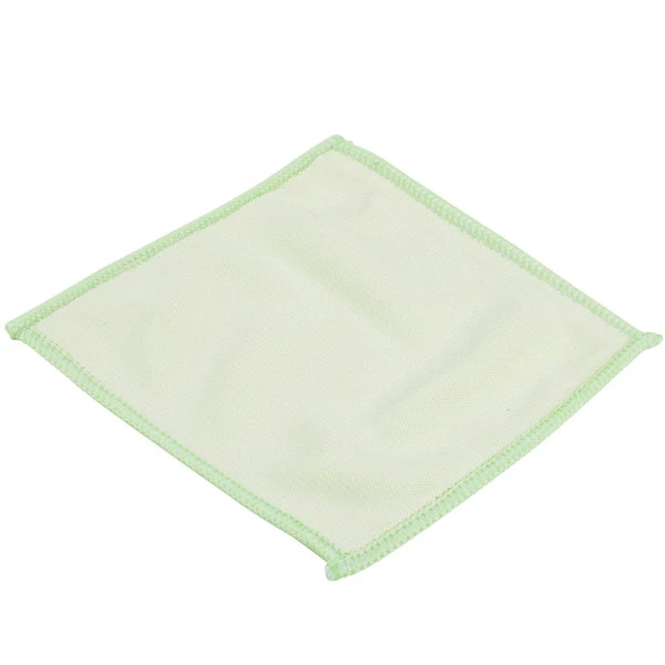 Unger® Unger MF10L MicroWipe Mini 4" X 4" Green Microfiber Glass Cleaning Cloth - 10/Pack 2 Unger® Unger MF10L MicroWipe Mini 4" X 4" Green Microfiber Glass Cleaning Cloth - 10/Pack - Image 2