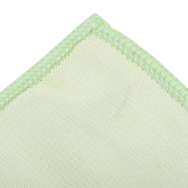 Unger® Unger MF10L MicroWipe Mini 4" X 4" Green Microfiber Glass Cleaning Cloth - 10/Pack 3 Unger® Unger MF10L MicroWipe Mini 4" X 4" Green Microfiber Glass Cleaning Cloth - 10/Pack - Image 3