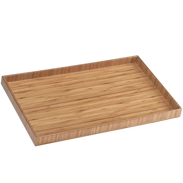 Cal-Mil 1367-12-60 Bamboo 19" X 11 3/4" Tray 1 Cal-Mil 1367-12-60 Bamboo 19" X 11 3/4" Tray