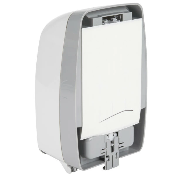 GOJO® 5150-06 FMX-12 1250 ML Dove Gray Manual Hand Soap Dispenser 4 GOJO® 5150-06 FMX-12 1250 ML Dove Gray Manual Hand Soap Dispenser - Image 4