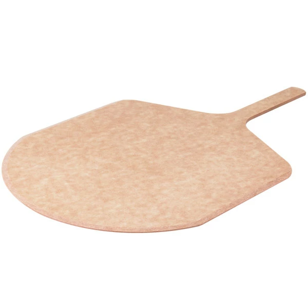 American Metalcraft 16" X 17" Natural Pressed Pizza Peel With 9" Handle MP1626 3 American Metalcraft 16" X 17" Natural Pressed Pizza Peel With 9" Handle MP1626 - Image 3