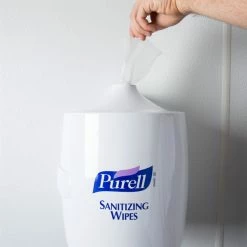 Purell® 9019-01 White Sanitizing Wipes Wall Dispenser