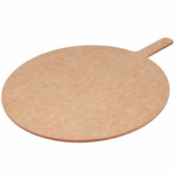 American Metalcraft 15" Round Pressed Natural Pizza Peel With 5" Handle MP1520 -Microban Shop 718626