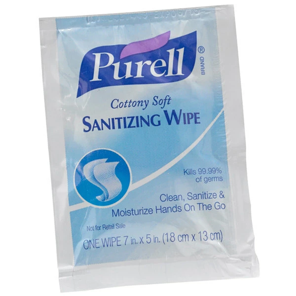Purell® 9026-1M Cottony Soft Sanitizing Wipes - 1000/Case 1 Purell® 9026-1M Cottony Soft Sanitizing Wipes - 1000/Case