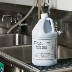 Noble Chemical Bacti-Free 1 Gallon / 128 Oz. Third Sink Sanitizer