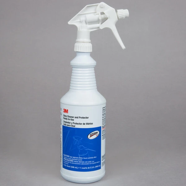 3M 85788 1 Qt. / 32 Oz. Glass Cleaner And Protector With Trigger Sprayer - 12/Case 2 3M 85788 1 Qt. / 32 Oz. Glass Cleaner And Protector With Trigger Sprayer - 12/Case - Image 2
