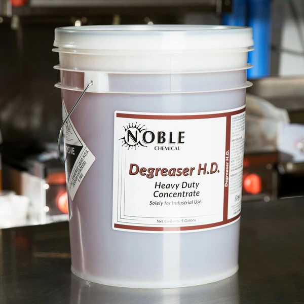 Noble Chemical 5 Gallon / 640 Oz. Heavy Duty Degreaser 1 Noble Chemical 5 Gallon / 640 Oz. Heavy Duty Degreaser