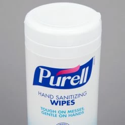 Purell® 9111-12 Sanitizing Wipes 100 Count Canister 10 Purell® 9111-12 Sanitizing Wipes 100 Count Canister -Microban Shop 970027