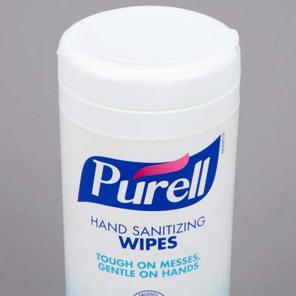 Purell® 9111-12 Sanitizing Wipes 100 Count Canister 5 Purell® 9111-12 Sanitizing Wipes 100 Count Canister - Image 5