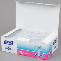 Purell® 9022-10 Hand Sanitizing Wipes 100 Count Box 9 Purell® 9022-10 Hand Sanitizing Wipes 100 Count Box -Microban Shop 970071