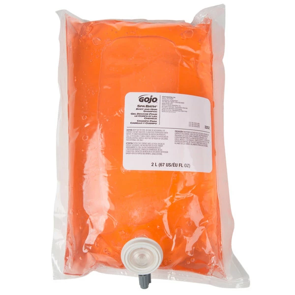 GOJO® 2252-04 NXT Spa Bath 2000 ML Herbal Liquid Hand, Hair, And Body Wash 2 GOJO® 2252-04 NXT Spa Bath 2000 ML Herbal Liquid Hand, Hair, And Body Wash - Image 2